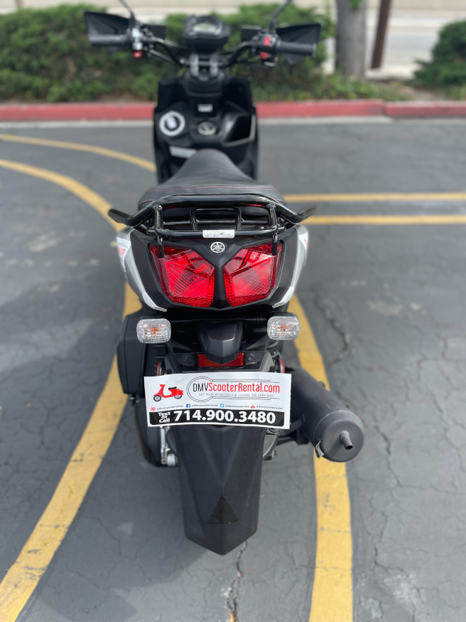 Yamaha scooter available for DMV M1 test rental