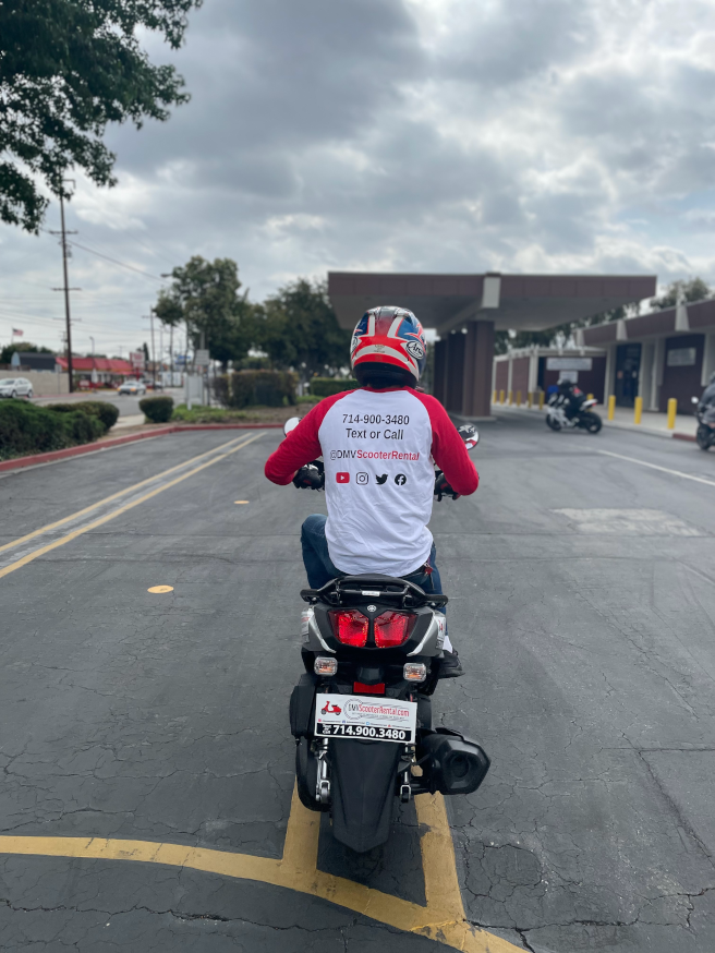 DMV Scooter Rental service shirt